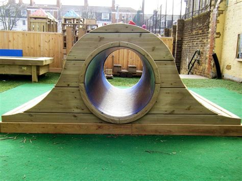 Tunnel Climb Over Rhinoplay Playground Areas School Playground