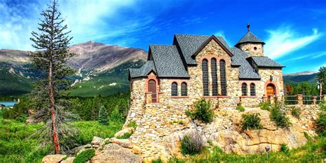 Saint Malos Chapel On The Rock Allenspark Co Historic Landmark In