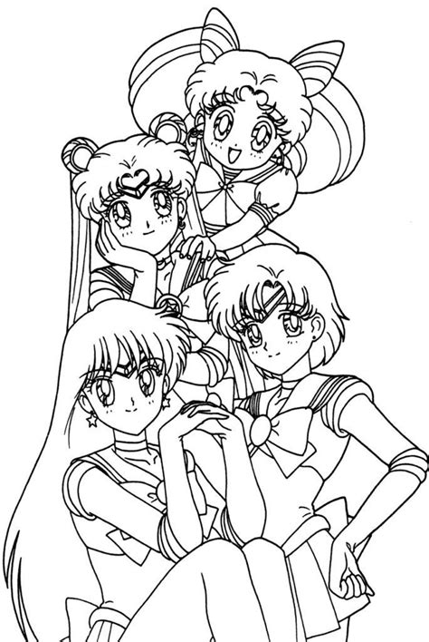 Anime Girl Free Coloring Pages Coloring Pages