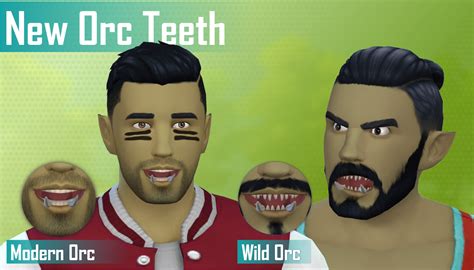 Sims 4 Real Teeth