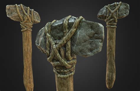 Simple Stone Axe — Polycount