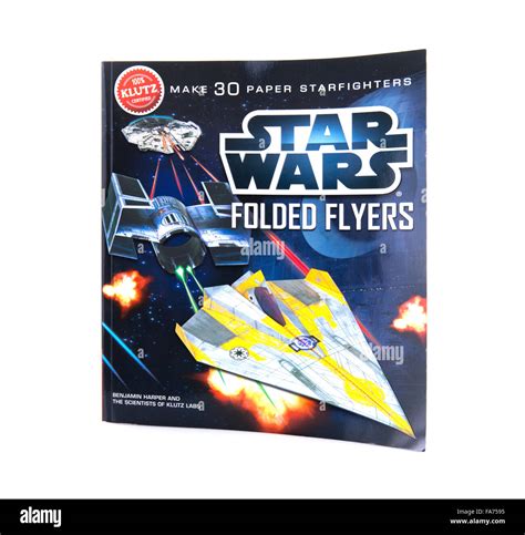 Star Wars Folded Flyers By Klutz Labs On A White Background Stock Photo