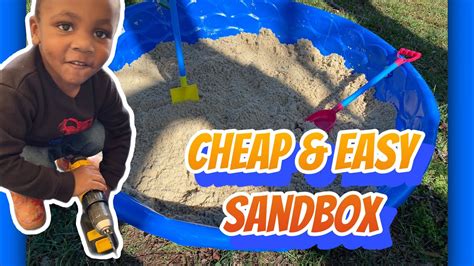 Cheapeasy Diy Sandbox Youtube