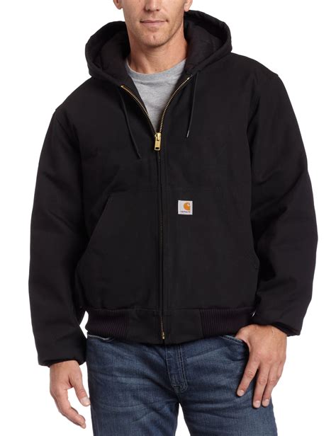 Buy Carhartt Mens Quilted Flannel Lined Duck Active Jacket Online At