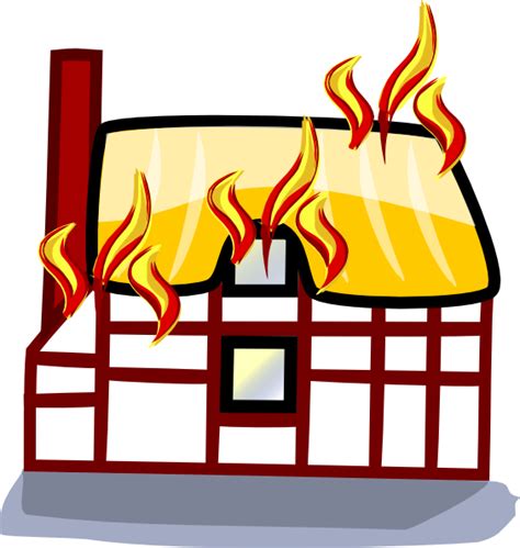 How to draw fire step by step! House Fire Insurance Clip Art at Clker.com - vector clip ...