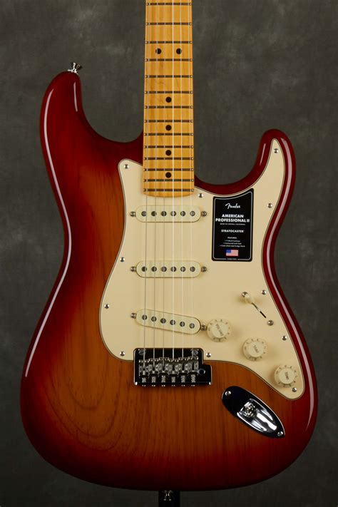 Fender American Professional Ii Stratocaster Mn Sienna Sunburst