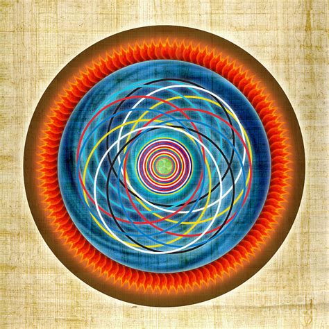 Cosmic Mandala Digital Art By Soulscapes Healing Art Pixels