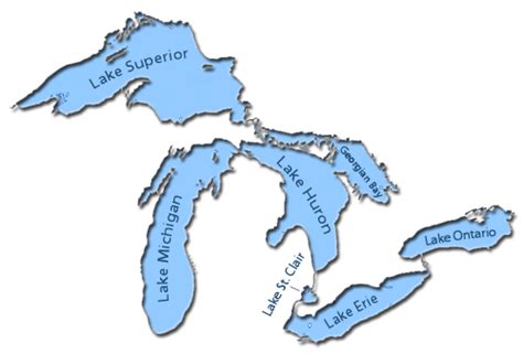 Luther Vandross The Great Lakes Map