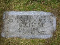 Kimberly Sue Louiselle Find A Grave Memorial