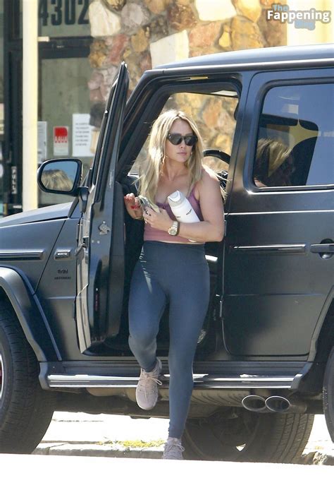 Hilary Duff Flaunts Her Toned Physique During A Workout Session In Sherman Oaks 65 Photos