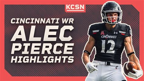 Cincinnati Wr Alec Pierce Highlights 2022 Nfl Draft Kcsn Profiles Youtube