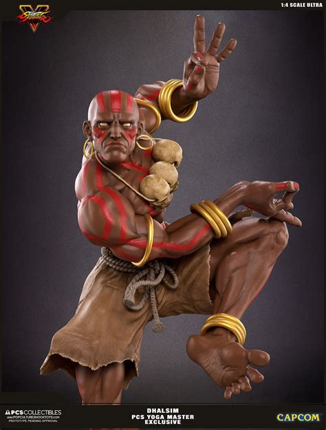 New Photos And Info Street Fighter V Dhalsim Statues By
