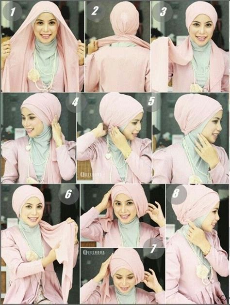Pin By Teppo On Fashion Hijab Style Tutorial Turban Hijab Hijab Fashion