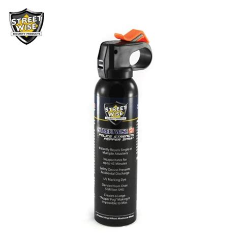 Streetwise Police Strength 23 Pepper Spray 9 Oz Fire Master Sw15fm23