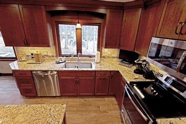 Cherry kitchen cabinets with quartz countertops. Cherry Cabinets with Quartz Countertop ~ Strongsville, OH ...