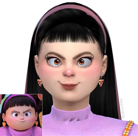 The Sims 4 : CAS Abby Turning red | Create A Sim (Tray + CC list