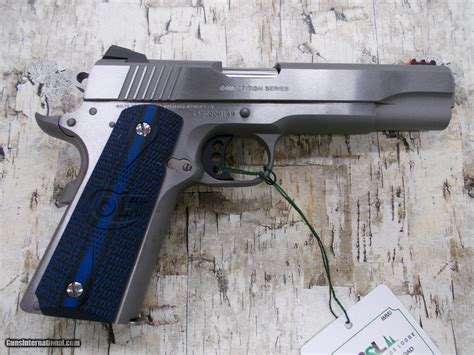 Colt 1911 Government Competition 45acp Ss Cheap