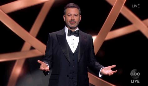 Emmys 2020 Jimmy Kimmel Delivers Monologue To Cardboard Cutouts And