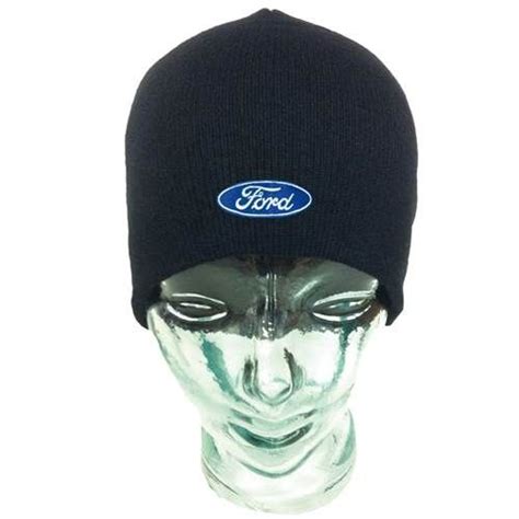 Richbrook Beanie Cap Black With Ford Logo