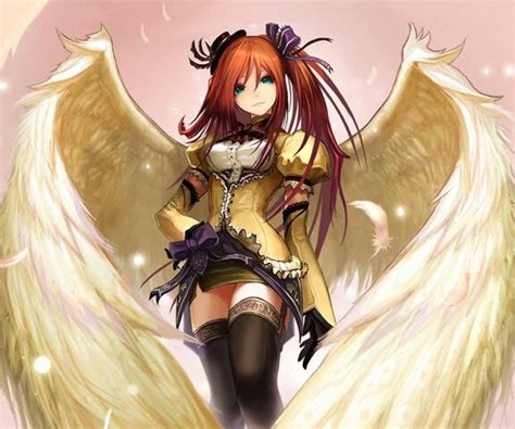 Redhead Angel Wallpaper Download To Your Mobile From Phoneky