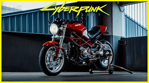 Cyberpunk 2077 Ducati Monster Motorcycle Build Begins Youtube