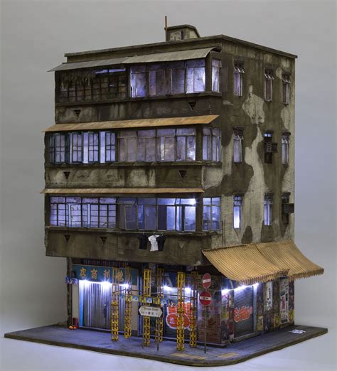 Miniature Contemporary Urban Buildings By Joshua Smith