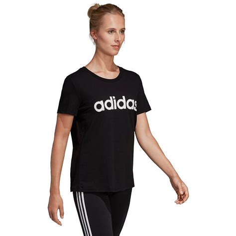 Adidas Womens Essentials Linear T Shirt Academy