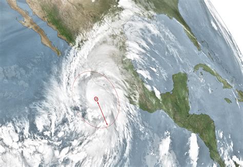 Visualizing The Size And Strength Of Hurricane Patricia The New York