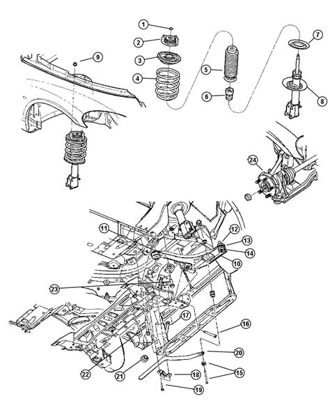 Diagram 1999 Dodge Dakota Front End Parts Diagram Mydiagramonline