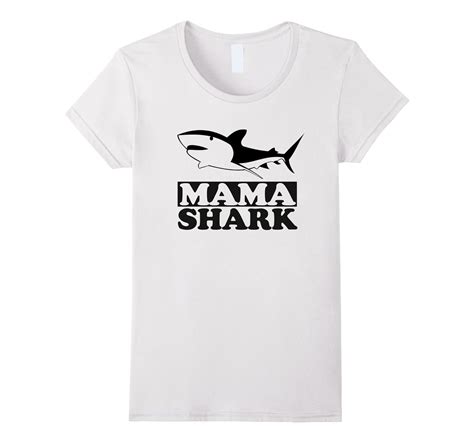 Mama Shark T Shirt Mother 4lvs