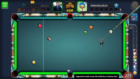 Place your bet on the table right before every match. 8 Ball Pool Berlin Platz Cushion Shot Table Game Play ...