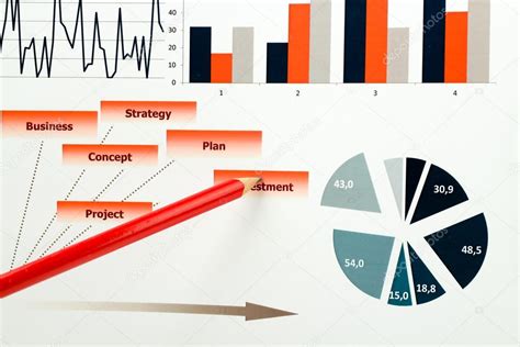 Colorful Graphs Charts Marketing Research And Business Annual Report