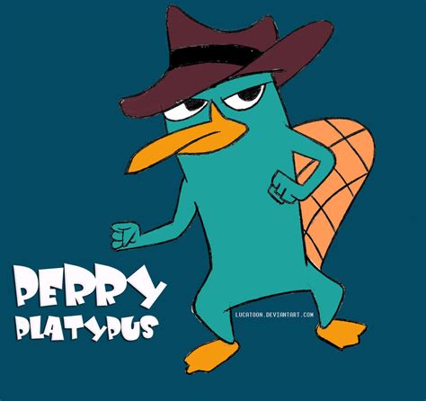 Perry Platypus Color By Lucatoon On Deviantart