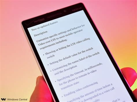 Windows Phone 81 Gdr2 Confirmed In Microsoft Docs Supports Video