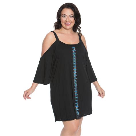Open Shoulder Cover Up By Dotti Curvy Swimsuits Swimsuits Just For Us
