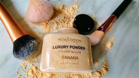 Makeup Revolution Luxury Banana Powder Review Youtube