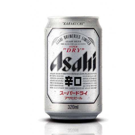 Asahi Can 350ml Super Dry Premium Beer 52 Japanese Lager