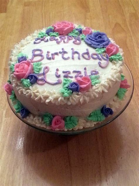 Lizzie S Th Birthday Cake Birthday Cake Th Birthday Cakes Cake