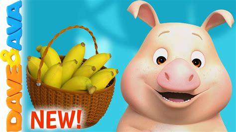 🌴 One Banana Two Bananas Learn Numbers And Counting With Dave And