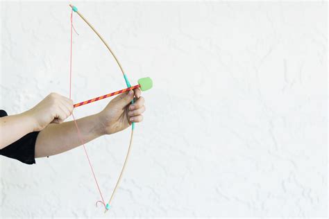 Build Your Own Bow And Arrow And See If You Can Hit A Target Host A