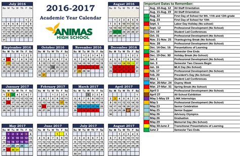 School Calendar Templates Free Printable