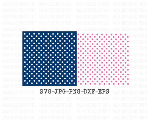 Polka Dot Pattern Svg Polka Dot Svg Dotted Background Svg Svg Files