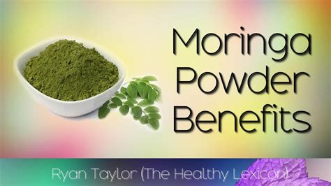 Moringa Powder: Benefits (Everyday) - YouTube gambar png