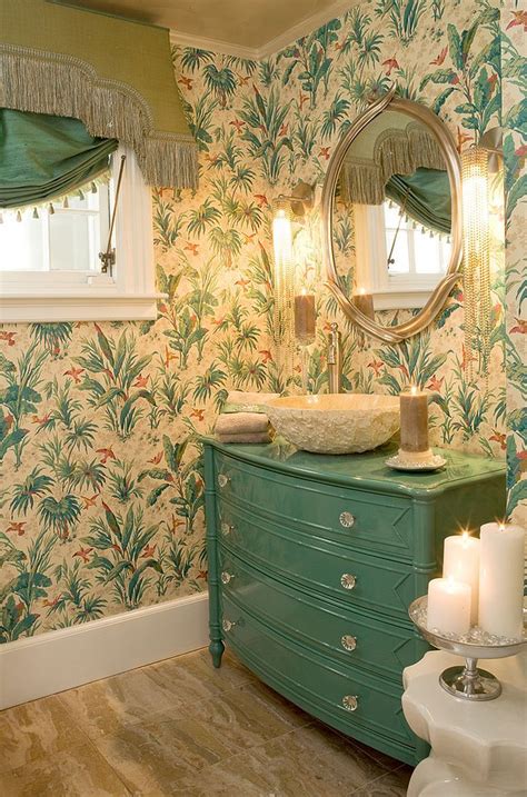 Wallpaper With Tropical Flavor 25 Trendy Ways To Add Greenery And