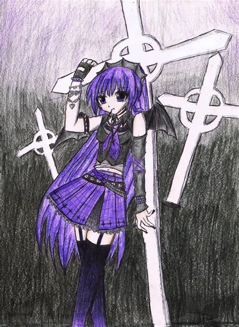 Gothic Anime Girl By Animevampireneko On Deviantart