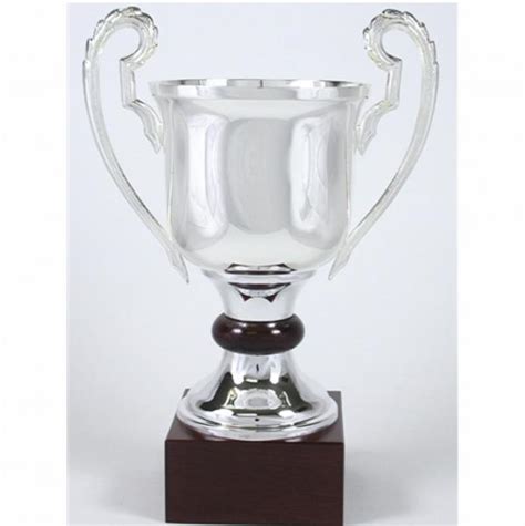 St469 Silver Plated Trophy