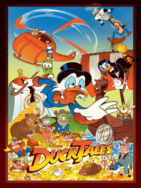 Limited Edition Ducktales Remastered Video Game Posters