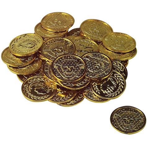 Pirate Gold Treasure Coins