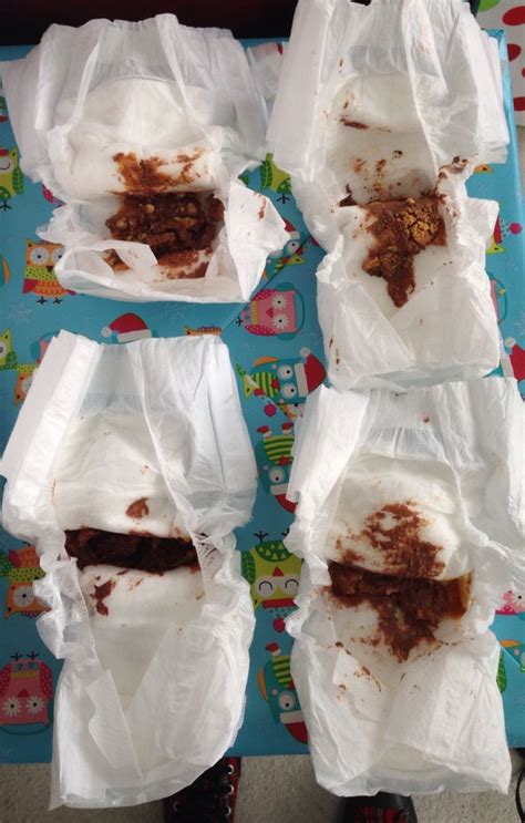 Guess The Poopy Diaper Game Candy Bars Teacher Baby Shower Diaper