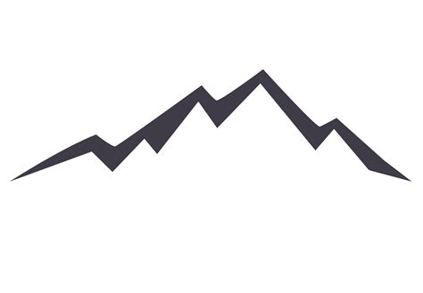 Mountain Outline Png Png Image Collection
